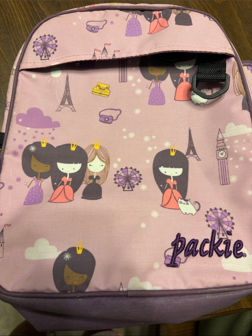 Urban Infant Packer Princess Pattern Backpack - Picture 6 of 6